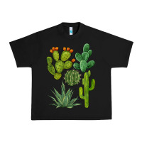 Black watercolor cactus bundle preview Urban Heavy Tee - BarkalooDesign
