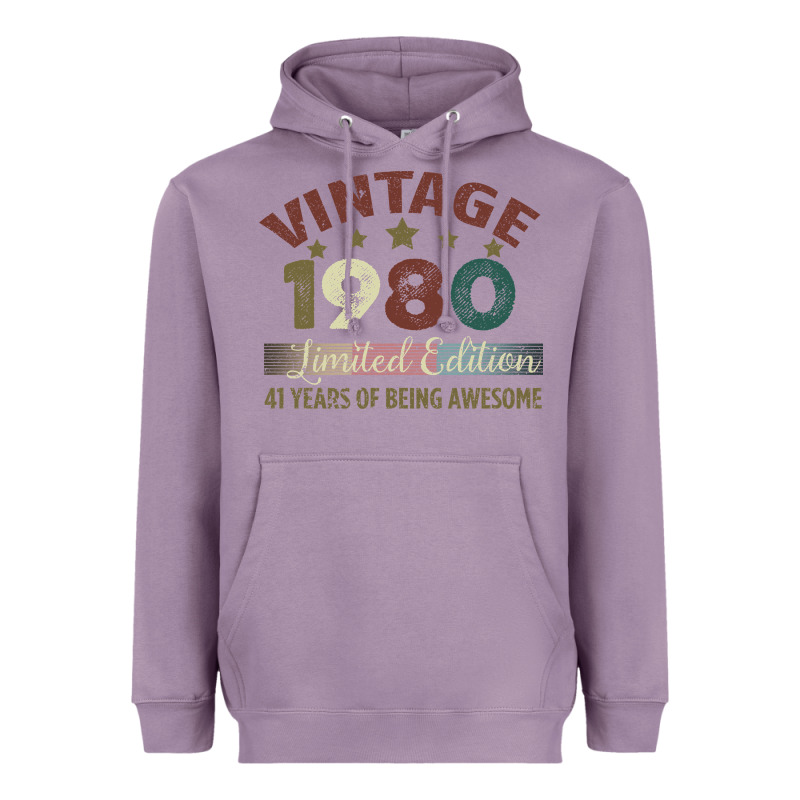 Vintage 1980 Limited Edition 41 Years Of Being Awesome Heavyweight Hoodie by Bettercallsaul | Teevron