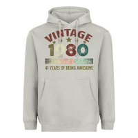 Moon Dust Vintage 1980 Limited Edition 41 Years Of Being Awesome Heavyweight Hoodie - Bettercallsaul