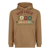 Toasted Coconut Vintage 1980 Limited Edition 41 Years Of Being Awesome Heavyweight Hoodie - Bettercallsaul