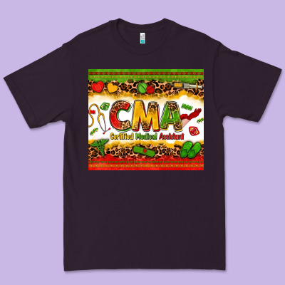 Certified Medical Assistant Juneteenth Premium Tee Designed By Zillion Design Studio