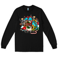 Black Christmas sunflower gemstone nurse Long Sleeve Tee - JahusDesignShop