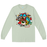 Matcha Christmas sunflower gemstone nurse Long Sleeve Tee - JahusDesignShop