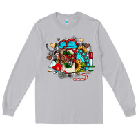 Moon Dust Christmas sunflower gemstone nurse Long Sleeve Tee - JahusDesignShop