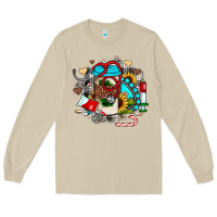 Mushroom Christmas sunflower gemstone nurse Long Sleeve Tee - JahusDesignShop