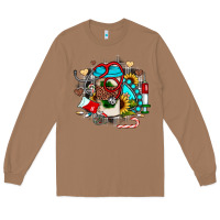 Toasted Coconut Christmas sunflower gemstone nurse Long Sleeve Tee - JahusDesignShop