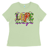 Matcha love with crawfish mardi gras Ladies Tee - RanaPortraitStore