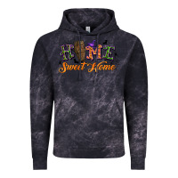 Cloud Black halloween home sweet home Vintage Hoodie - BundleAndBundleShop