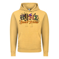 Vintage Mustard halloween home sweet home Vintage Hoodie - BundleAndBundleShop
