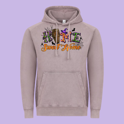 Halloween Home Sweet Home Vintage Hoodie Designed By Bundleandbundleshop