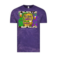 Cloud Purple beads & beer that's why i'm here Vintage Tee - Artiststas