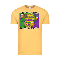 Vintage Mustard beads & beer that's why i'm here Vintage Tee - Artiststas
