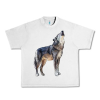 Lunar Rock wolf Urban Heavy Tee - LillyAllenDesigns