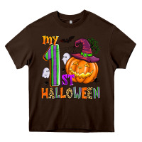 Chocolate Brown my 1st halloween Heavy Core Tee - Zillion Design Studio