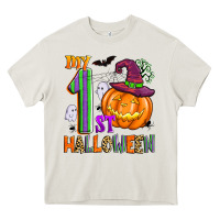 Cream my 1st halloween Heavy Core Tee - Zillion Design Studio