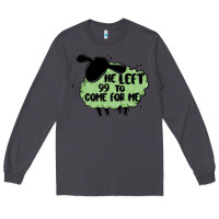 Smoke he left the 99 to come for me Long Sleeve Tee - MaliasSmallBusiness