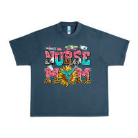 Midnight Navy nurse mom Urban Heavy Tee - AdoDesignShop