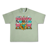 Oil Green nurse mom Urban Heavy Tee - AdoDesignShop