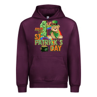 Mauve Wine My first St. Patrick's Day Urban Hoodie - CowGirlArtShop