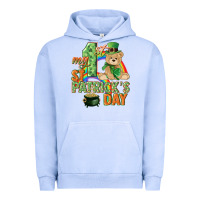 Pigment Grape Ice My first St. Patrick's Day Urban Hoodie - CowGirlArtShop