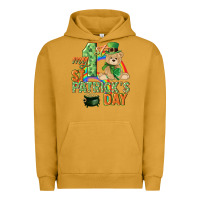 Pigment Peanut Butter My first St. Patrick's Day Urban Hoodie - CowGirlArtShop