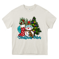 Cream christmas vibes Heavy Core Tee - RanaPortraitStore