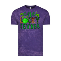 Cloud Purple one lucky teacher Vintage Tee - Artiststas