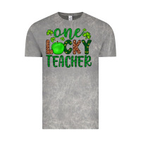 Cloud Rock one lucky teacher Vintage Tee - Artiststas