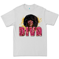 Dove Grey Diva juneteenth Premium Tee - Zillion Design Studio