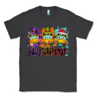 Smoke Happy Hallothanksmas school bus Classic Tee - NancyCooperArtShop