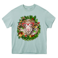 Arona Christmas merino Heavy Core Tee - BarkalooDesign