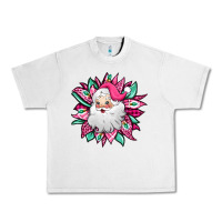 Lunar Rock pink Christmas Santa Claus sunflower Urban Heavy Tee - Jasminsmagicworld