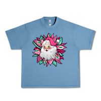 Pebble Blue pink Christmas Santa Claus sunflower Urban Heavy Tee - Jasminsmagicworld