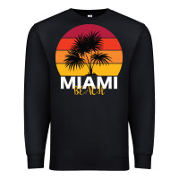 Black Miami Beach Premium Sweatshirt - Bettercallsaul
