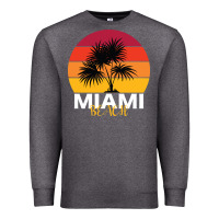 Charcoal Heather Miami Beach Premium Sweatshirt - Bettercallsaul