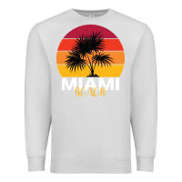 Dove Grey Miami Beach Premium Sweatshirt - Bettercallsaul