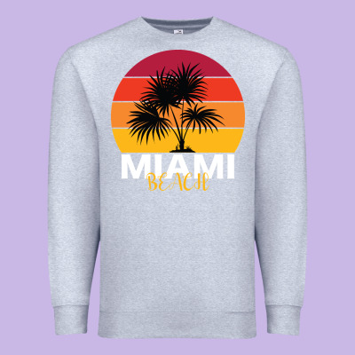 Miami Beach Premium Sweatshirt Designed By Bettercallsaul
