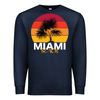 Navy Miami Beach Premium Sweatshirt - Bettercallsaul