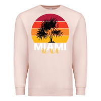Pale Pink Miami Beach Premium Sweatshirt - Bettercallsaul