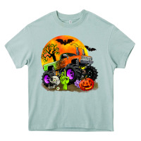 Arona halloween monster truck Heavy Core Tee - Zillion Design Studio