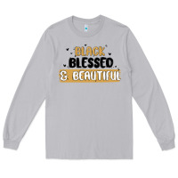 Moon Dust black blessed & beautiful Long Sleeve Tee - MaliasSmallBusiness