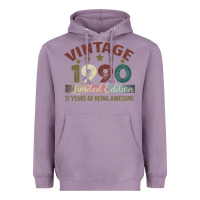 Lavender Vintage 1990 Limited Edition 31 Years Of Being Awesome Heavyweight Hoodie - Bettercallsaul