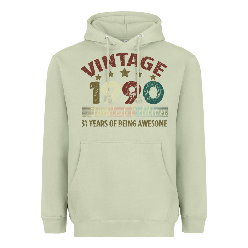 Vintage 1990 Limited Edition 31 Years Of Being Awesome Heavyweight Hoodie by Bettercallsaul | Teevron