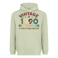 Matcha Vintage 1990 Limited Edition 31 Years Of Being Awesome Heavyweight Hoodie - Bettercallsaul