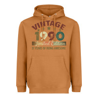 Meerkat Vintage 1990 Limited Edition 31 Years Of Being Awesome Heavyweight Hoodie - Bettercallsaul