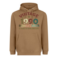 Toasted Coconut Vintage 1990 Limited Edition 31 Years Of Being Awesome Heavyweight Hoodie - Bettercallsaul