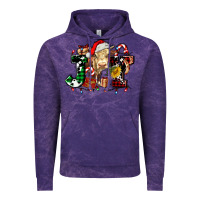 Cloud Purple joy and cow christmas candies and letters Vintage Hoodie - AdoDesignShop