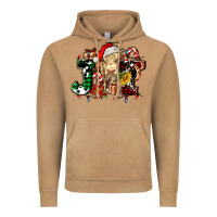 Vintage Camel joy and cow christmas candies and letters Vintage Hoodie - AdoDesignShop