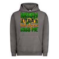 Pigment Tornado Irish today but please kiss me Urban Hoodie - CowGirlArtShop