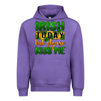 Tulip Irish today but please kiss me Urban Hoodie - CowGirlArtShop